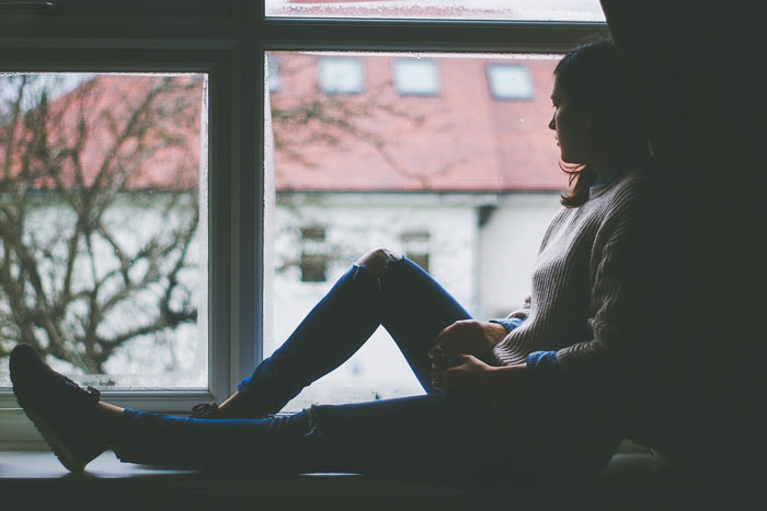 window-girl