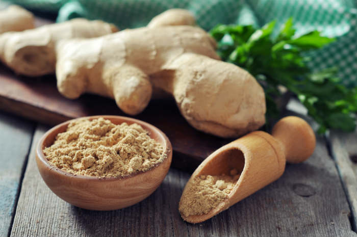 Ginger will help with stomach problems