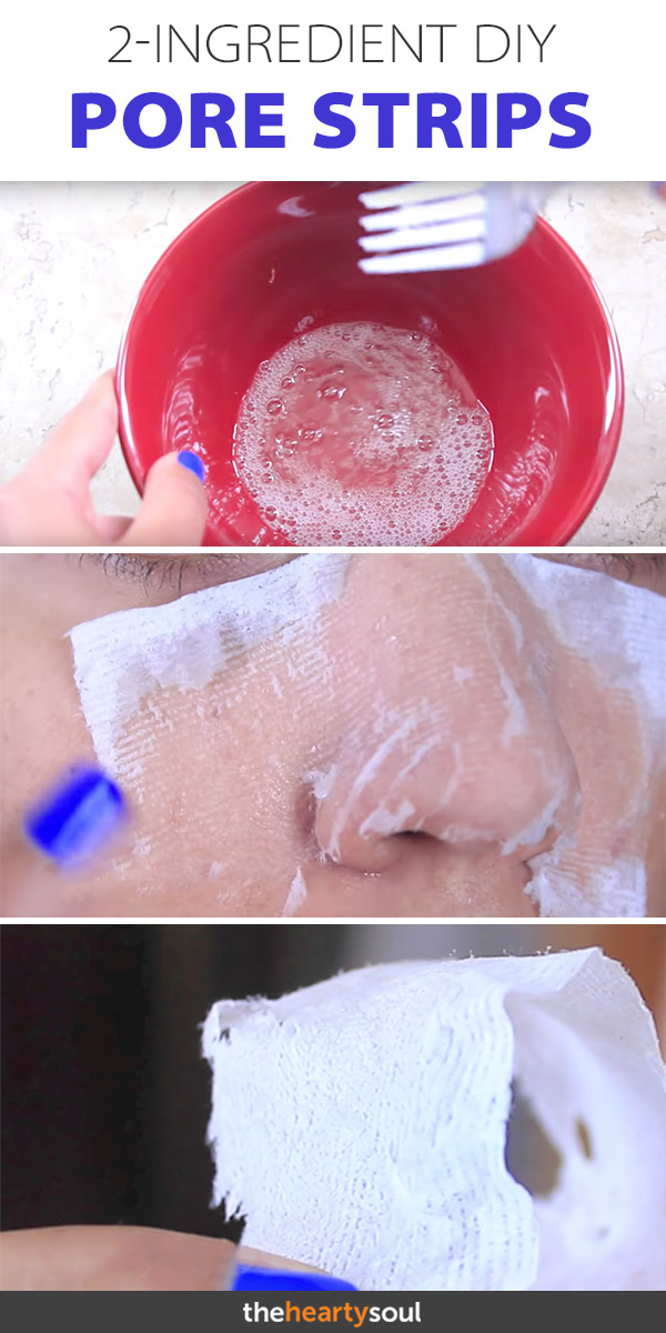 DIY Pore Strips Recipe and How To