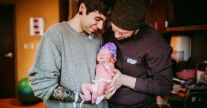 61-year-old Grandmother Gave Birth to Her Own Grandchild so Her Son and His Husband Could be Dads baby-born-grandmother