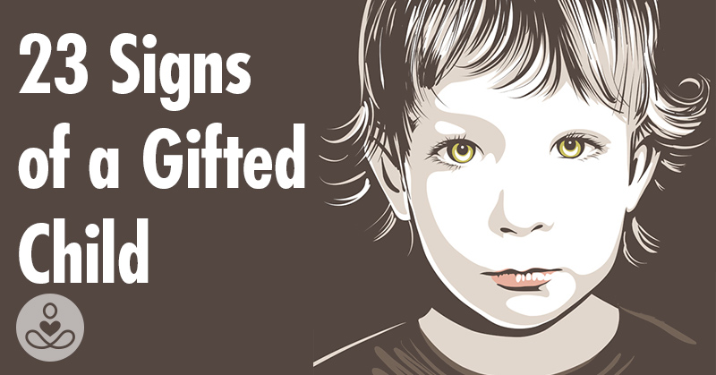 23 signs of a gifted child
