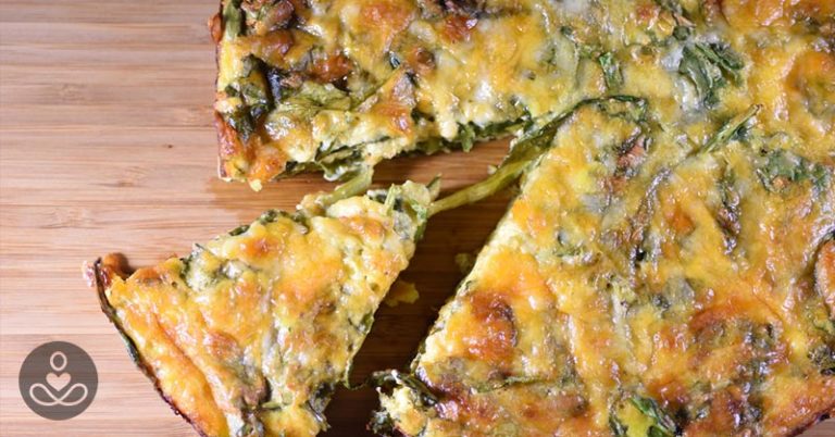 Crustless Spinach Quiche Recipe - Featured image