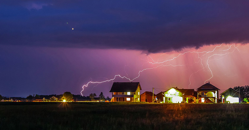 Why Washing Dishes or Showering During a Thunderstorm Can Be Extremely