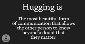 Hugging - Meme Quote
