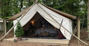 glamping tent
