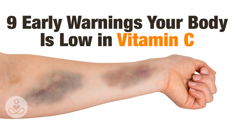 early warning signs of low vitamin c