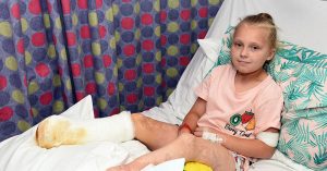 7-Year-Old Girl Loses Both Legs After Doctors Misdiagnosed Her Meningitis as A Stomach Ache girl without limbs