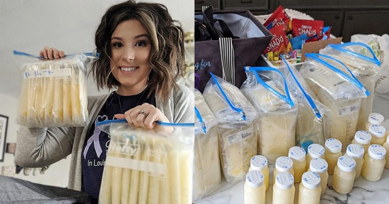 Mom Chooses To Donate Her Breast Milk To Babies In Need After Her Losing Her Son At Birth - Featured image