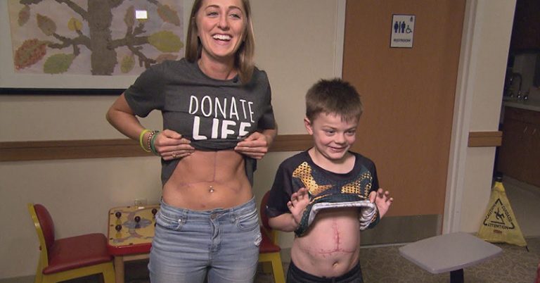 Nurse Gives 8-Year-Old Boy Part of Her Liver in an Amazing Act of Kindness - Featured image
