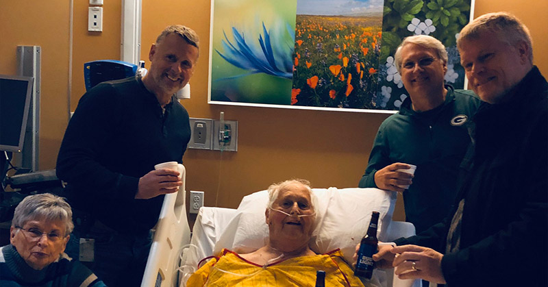 man's last wish to have one beer with sons