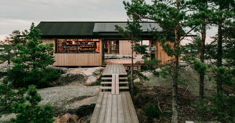 These Self-Sufficient Island Cabins Have All the Comforts of Home - Featured image