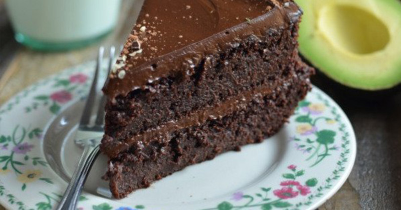 chocolate avocado cake