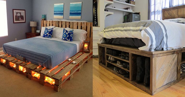 Minimalist Pallets Over Expensive Frames: 14 Creative Ideas To Design Your Pallet Platform - Featured image