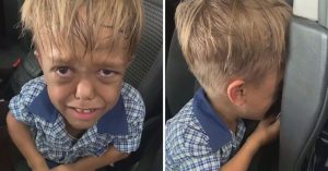 The Effects of Bullying: Young Australian Boy Tells Mom he Wants to Die boy crying