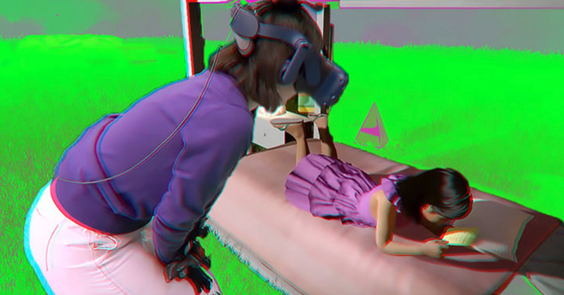 mother reunites with daughter in VR