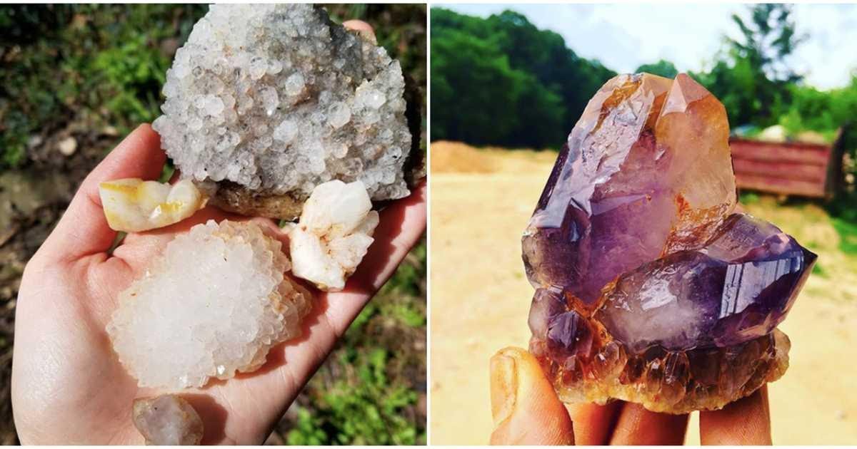 camp and dig for your own gemstones