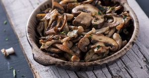 bowl of mushrooms