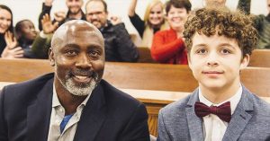 man adopts child left at hospital