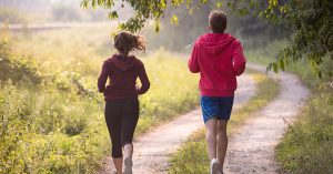 couple running