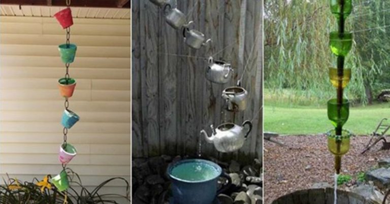 How To Make Your Own DIY Rain Chain + Design Ideas To Get You Inspired - Featured image