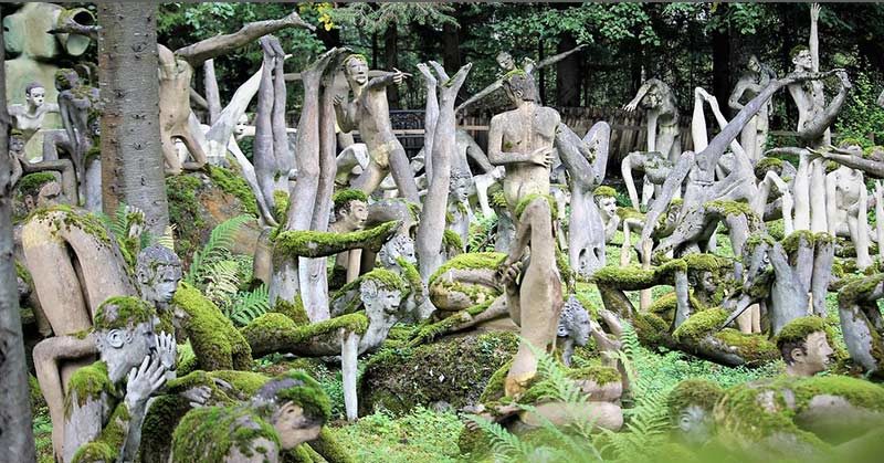 recluse leaves behind sculptures
