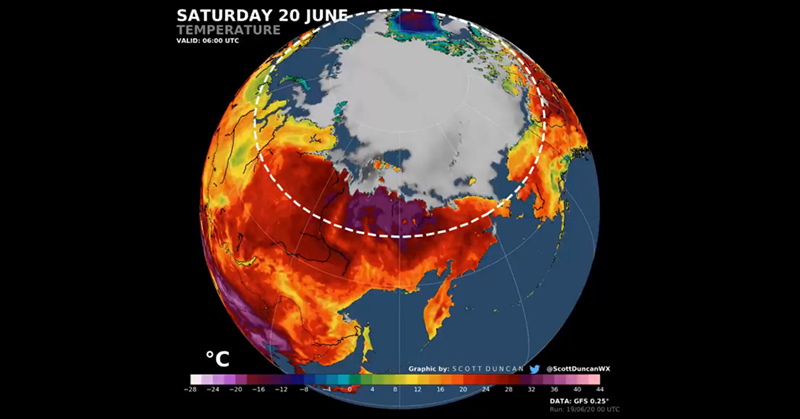 ‘This Scares Me,’ Arctic Hits 100.4°F—Hottest Temperature on Record - Featured image