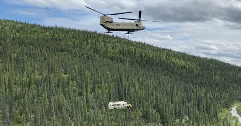 Alaska’s ‘Into the Wild’ Bus, Known as a Deadly Tourist Lure, has been Removed by Air - Featured image