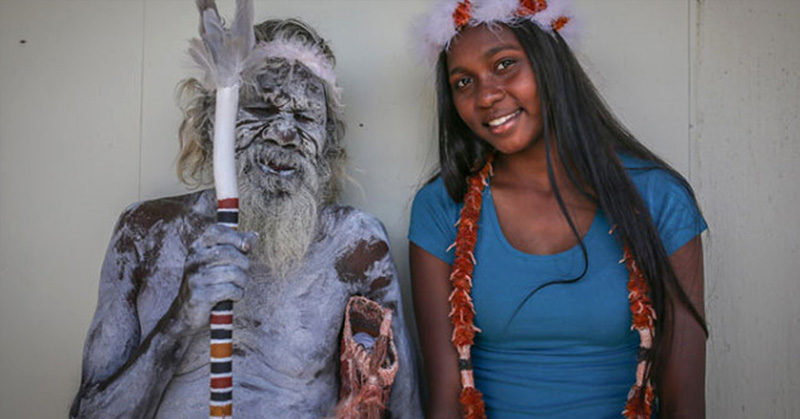aboriginal man walks 2000 miles to attend graduation