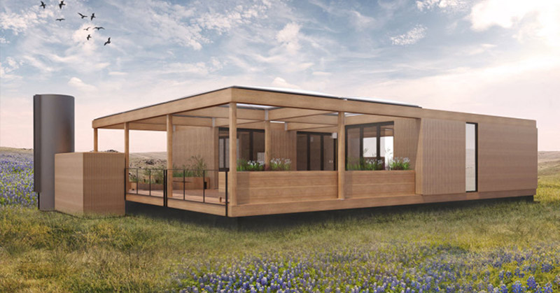 Modular Home Design Powered Only by Sunshine & Rainwater - Featured image