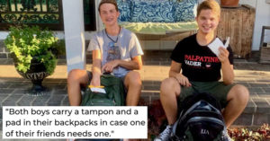 teens period supplies