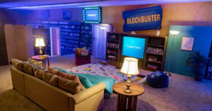 The Last Blockbuster Store Is Now On Airbnb for a Nostalgic ‘90s And ‘00s Sleepover blockbuster airbnb