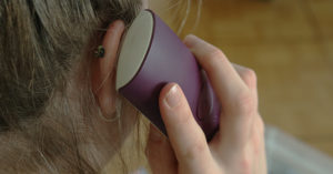 woman on phone