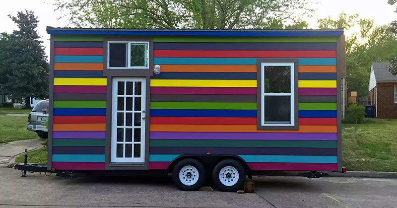 Rainbow house