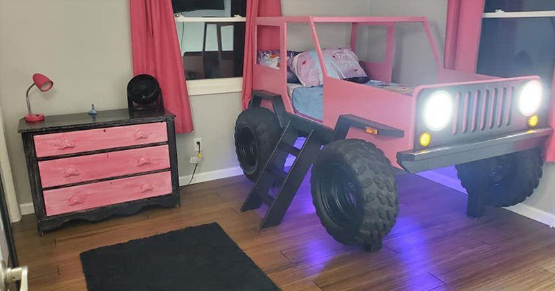 jeep bed