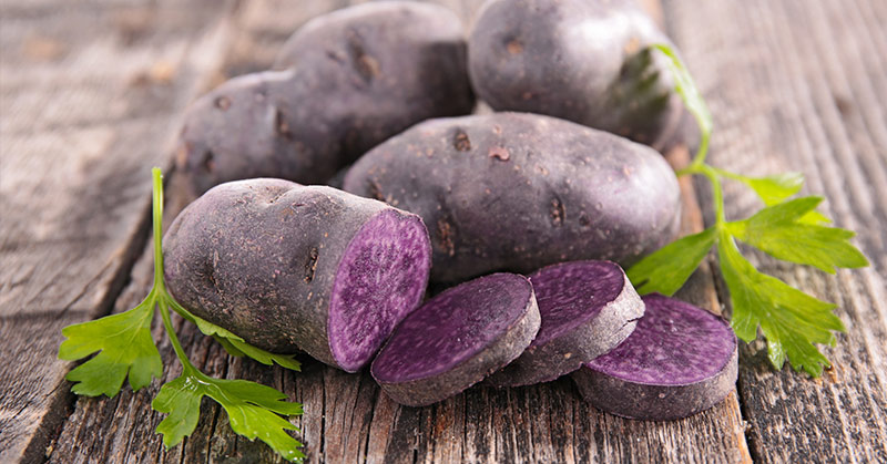 Purple Potato Benefits: Antioxidants + 4 Health Benefits : The Hearty Soul