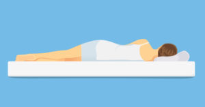 animated image of woman sleeping in bed