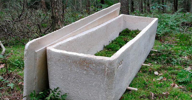 mushroom coffin