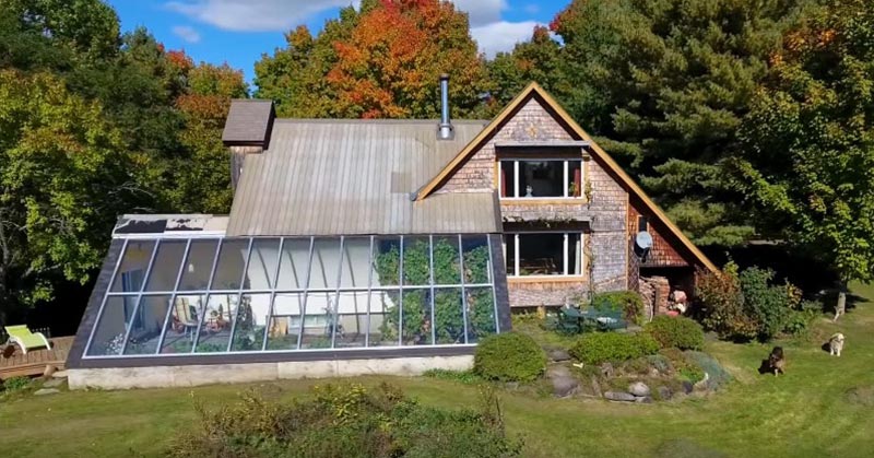 Grow Food All Year Round Inside Your Home With This Heat Storing Greenhouse - Featured image