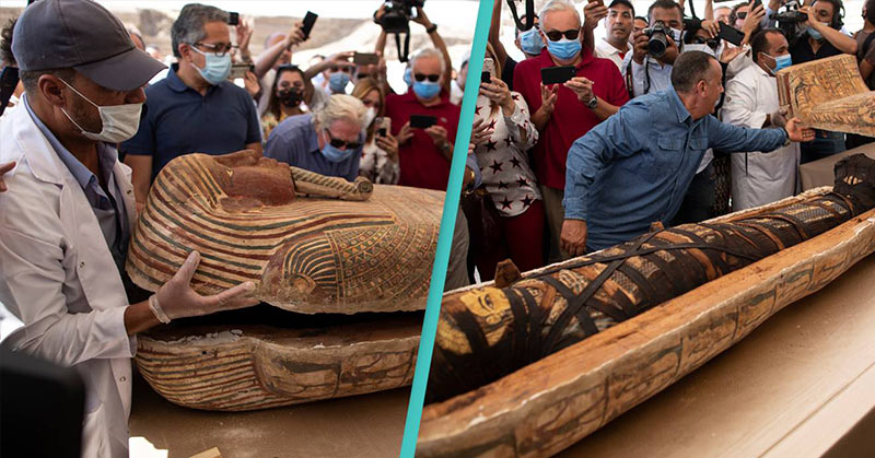 Egypt Opens 59 Ancient Coffins For First Time In 2,500 Years - Featured image