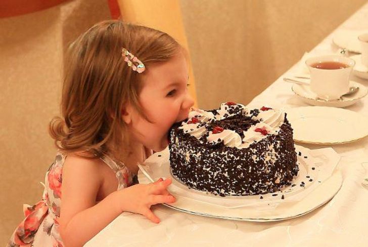 kids make you laugh - all the cake