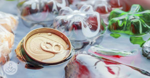 15 Unhealthiest Drinks On the Planet (+ 7 Healthy Alternatives) can of soda in icy cooler water