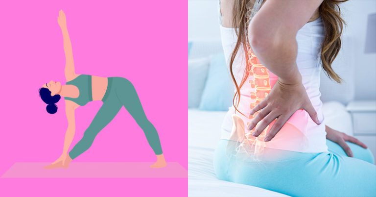 6 Natural Ways To Help Reduce Back Pain Through Massage, Food & Yoga - Featured image