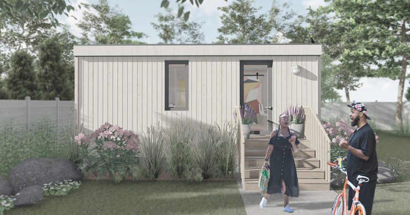 company leases backyards to build tiny homes