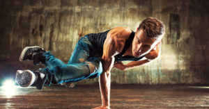 breakdancing