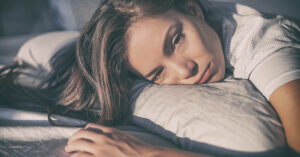 tired woman