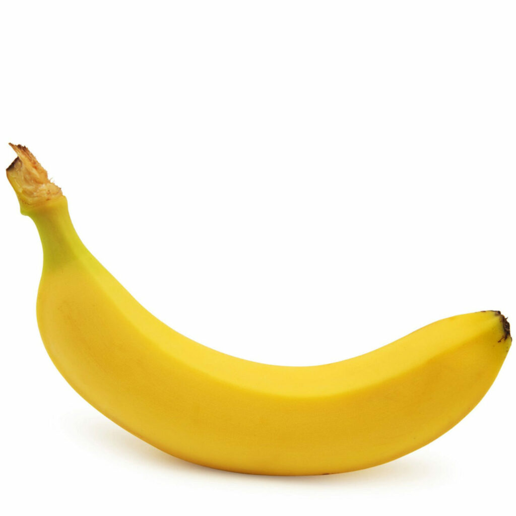 Bananas are nature's power food.