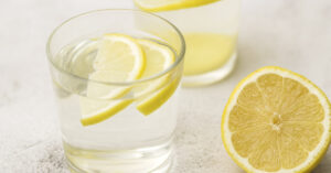 lemon water