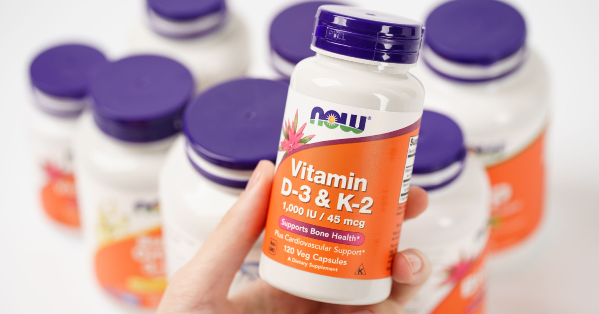 Vitamin D3 and K2 supplement