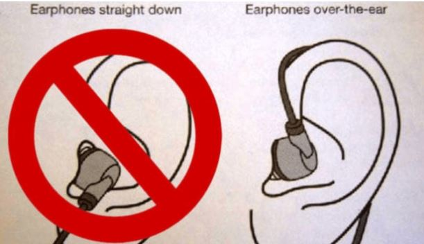 The Right Way to Wear an Earbud