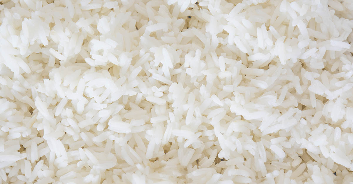 close up of rice